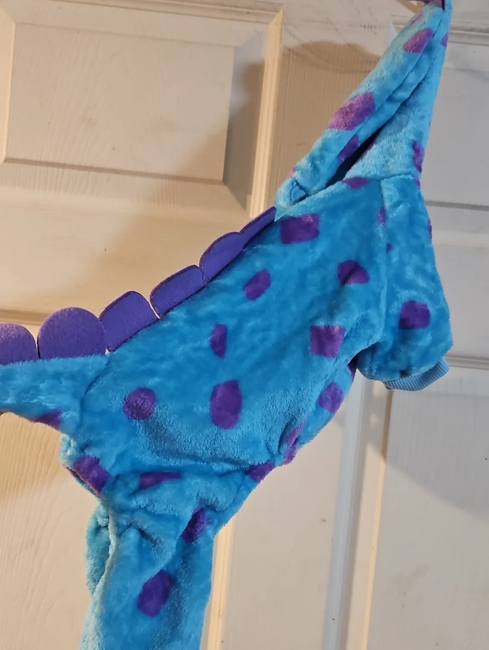 DINOSAUR DOG COSTUME: BLUE/PURPLE: NWOT: SIZE M